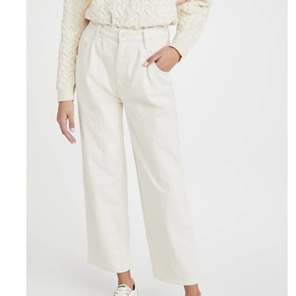 MOTHER Pleated Jean